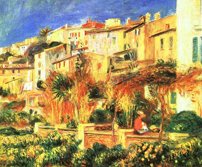 Pierre Renoir Terrace in Cagnes china oil painting image